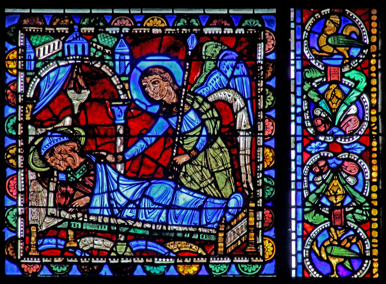 The Life of Christ window: Josephs Dream (w50) av French School