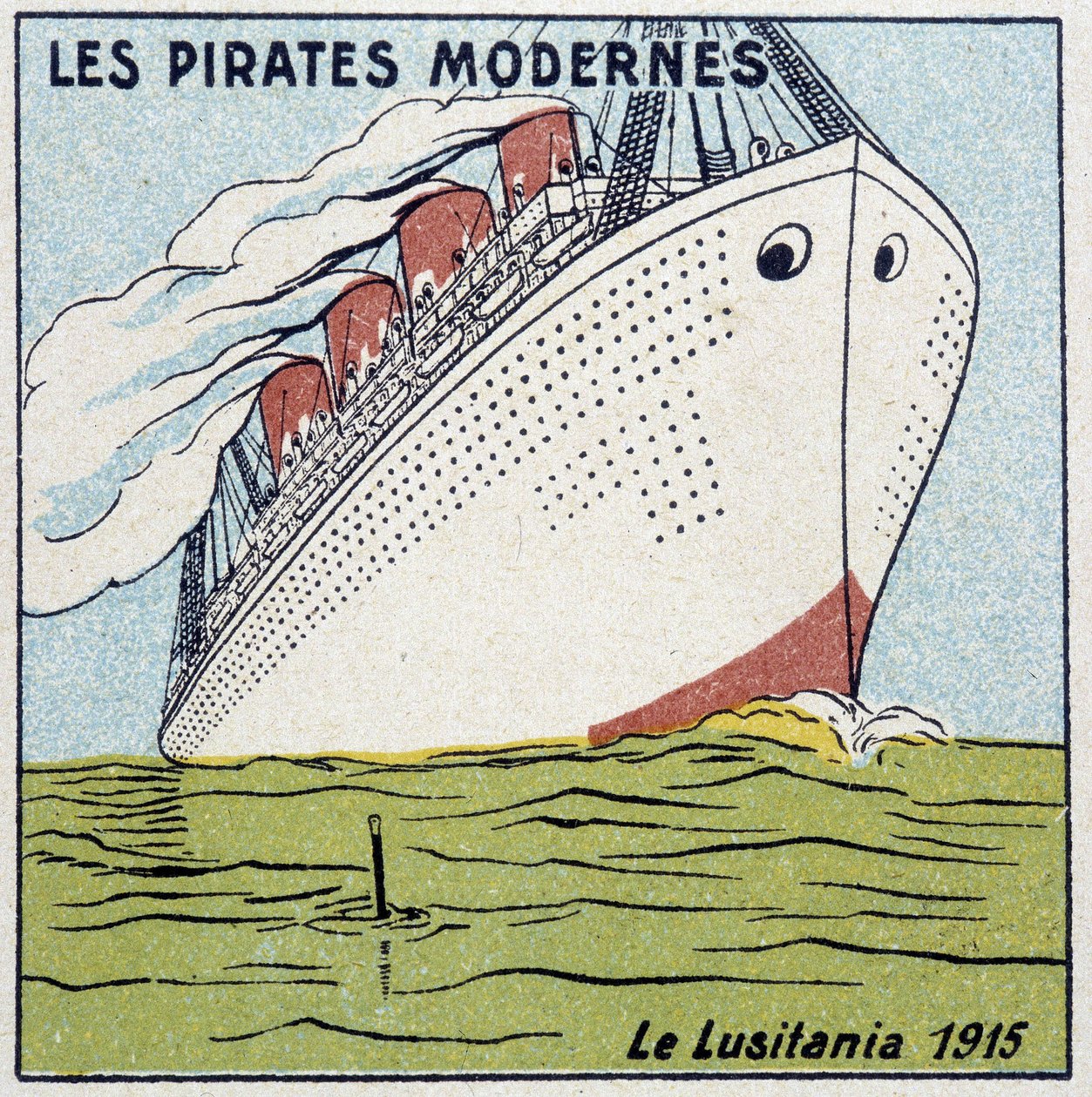 Lusitania av French School