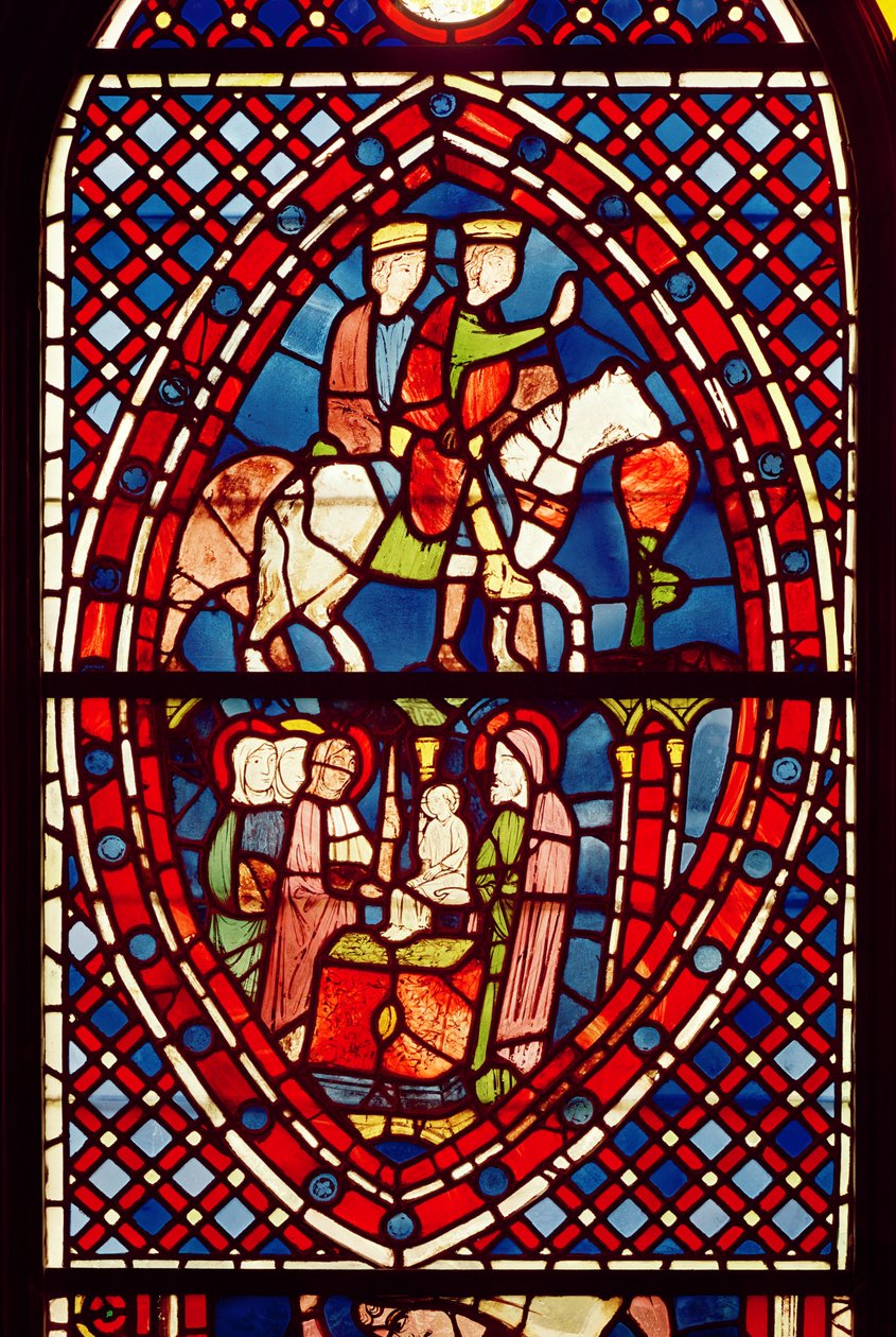 Magi, fra Saint-Germain-des-Pres eller Sainte-Chapelle av French School