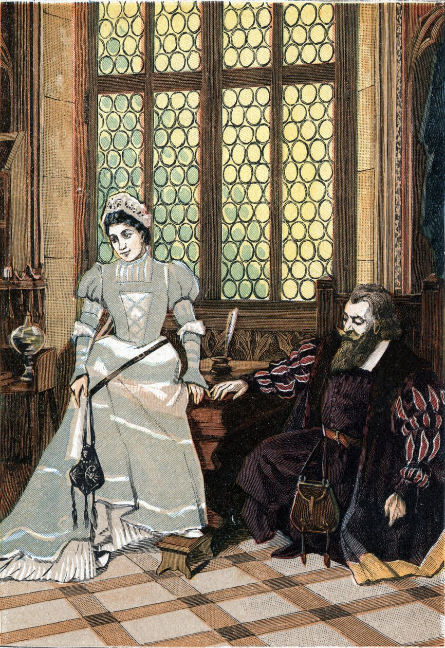 The Master Singers of Nürnberg (Die Meistersinger von Nurnberg): Wagner Opera. ad 1890 av French School