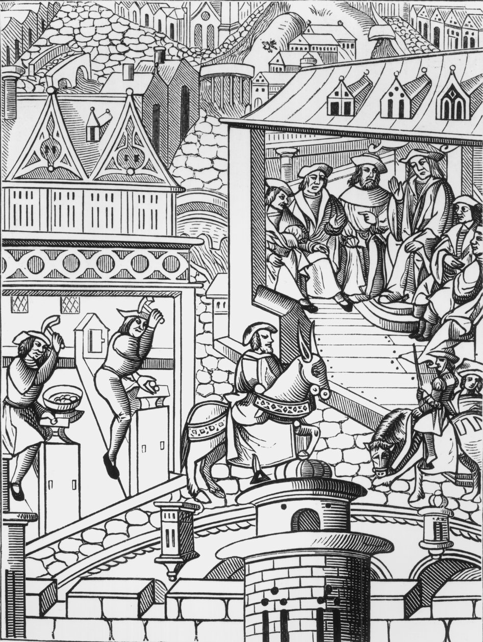 Mynten, etter et tresnitt i De l