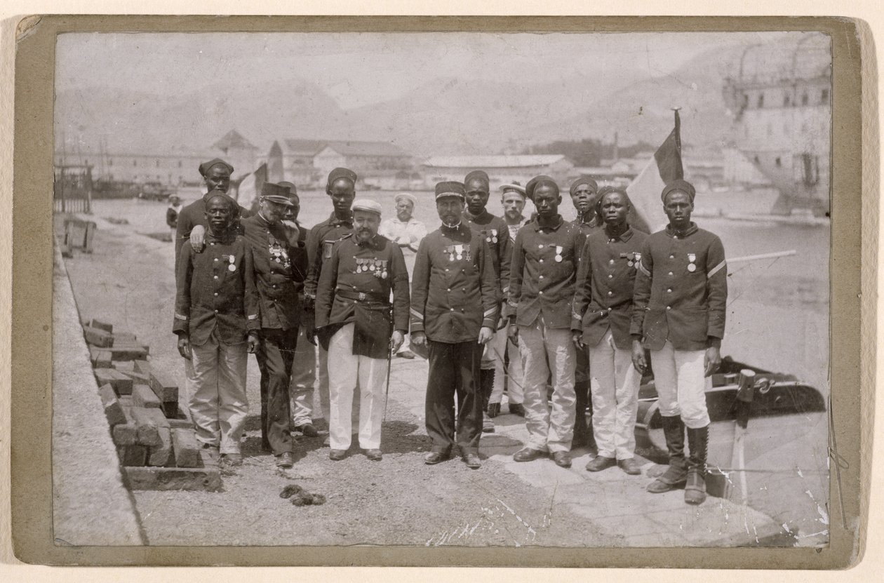 The Mission Marchand, som forlot Loango, i Kongo, og nådde Fachoda, Sudan, 1897-98 av French School