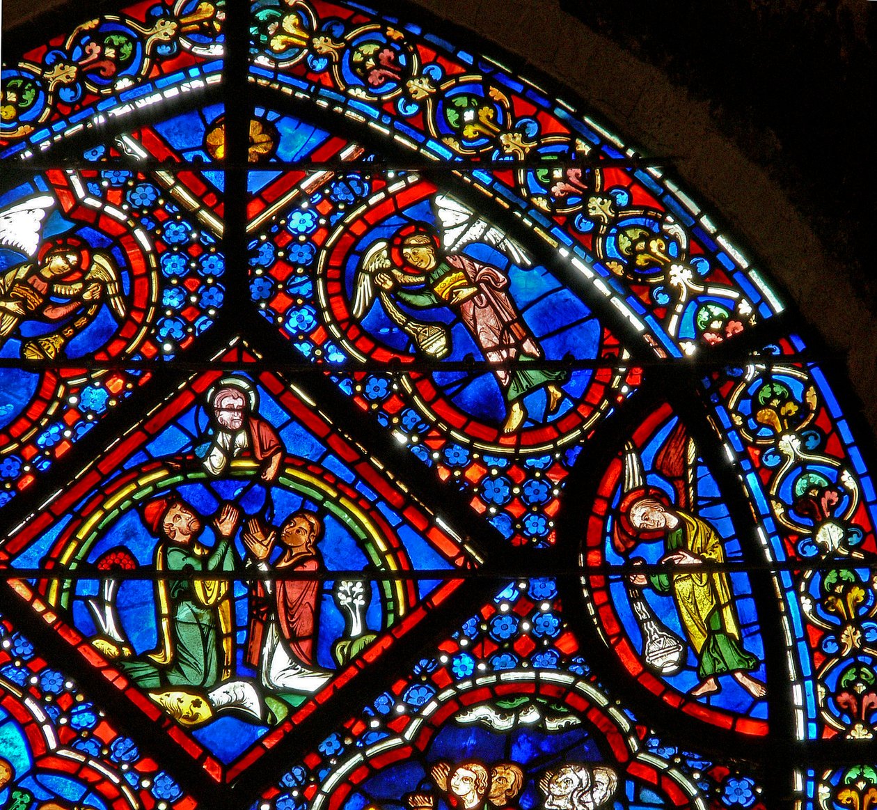 Noah-vinduet: engler (w47) av French School