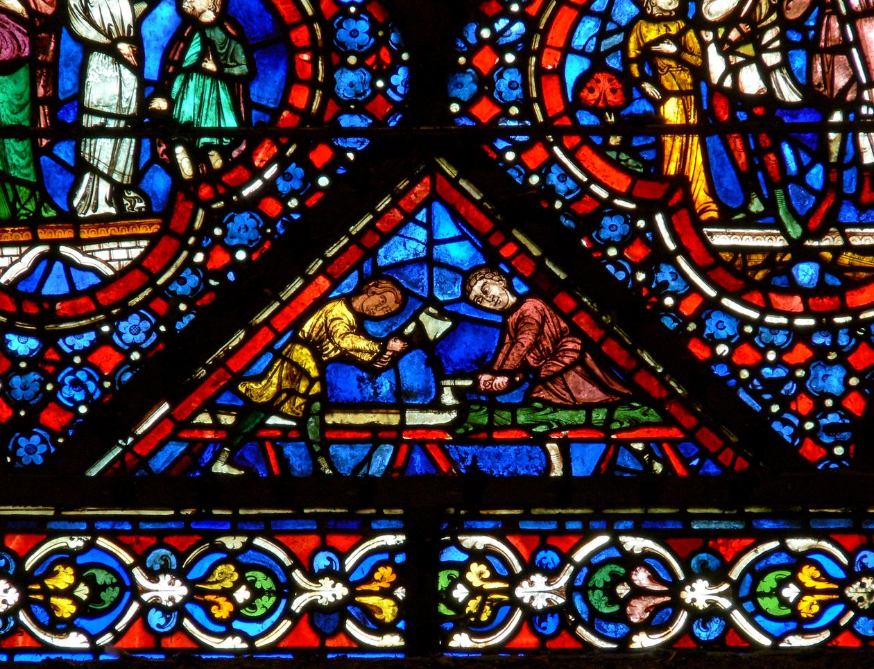 Noah-vinduet: givere - hjulmakere og snekkere (w47) av French School
