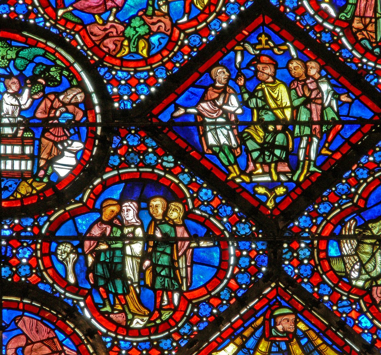 Noah-vinduet: oppdagelsen av vintreet (w47) av French School