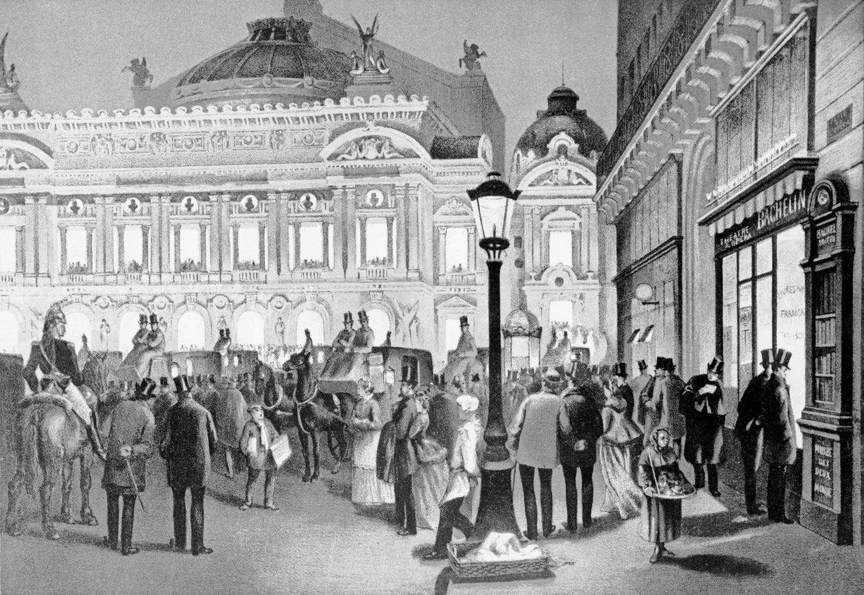 Operaen, Paris, 1875-80 av French School