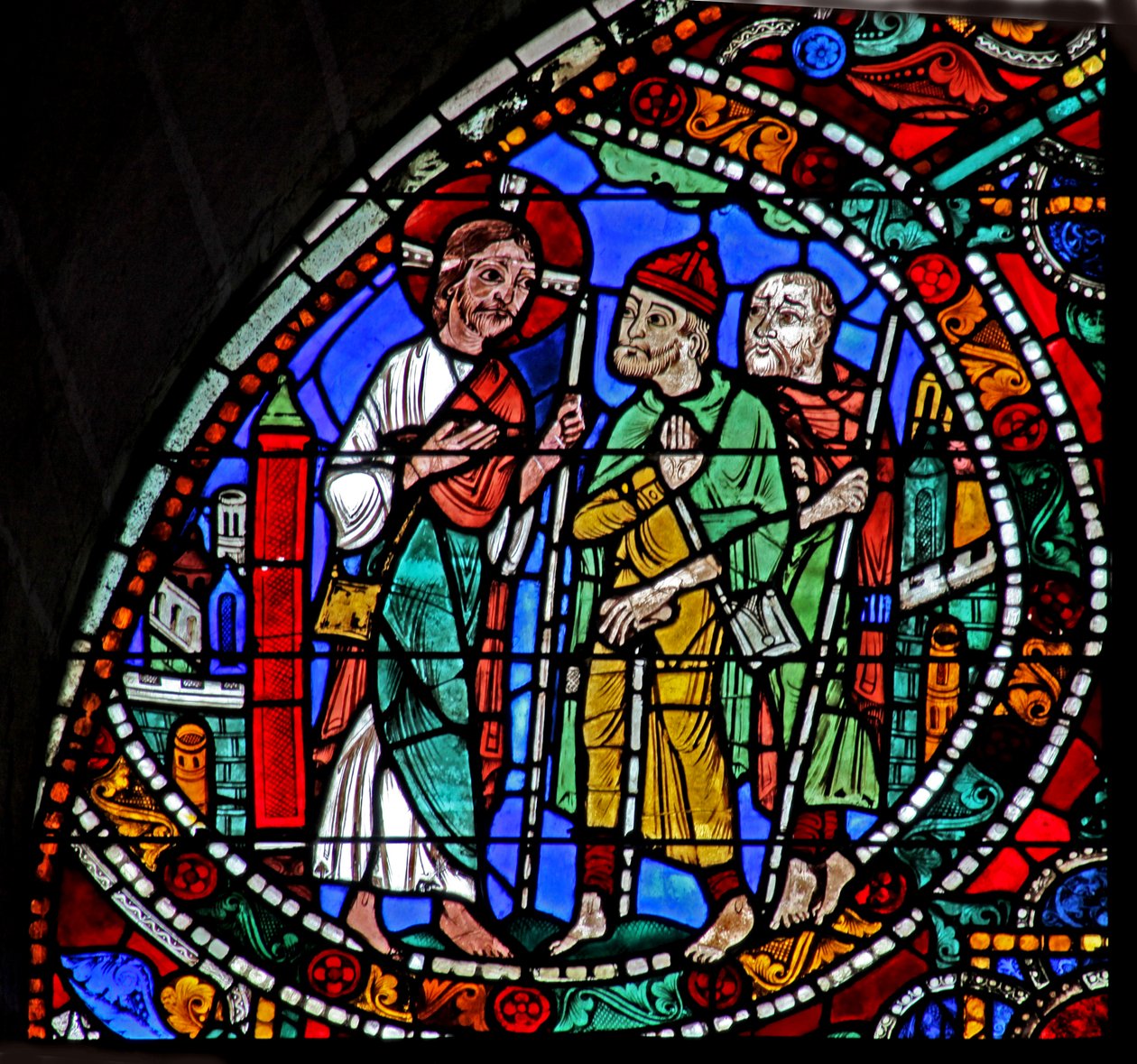 Pasjonsvinduet: Oppstandelsessyklus - Emmaus - veien til (w51) av French School