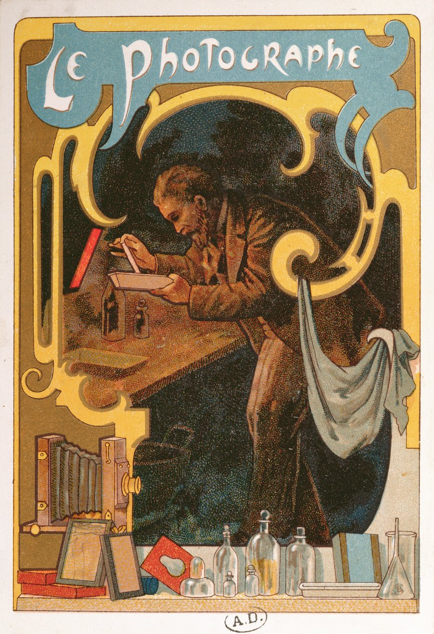 Fotografen, ca. 1899 av French School