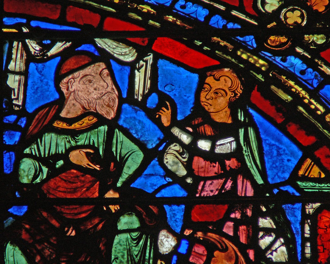 The Prodigal Son-vinduet: krav på arv (w35) av French School