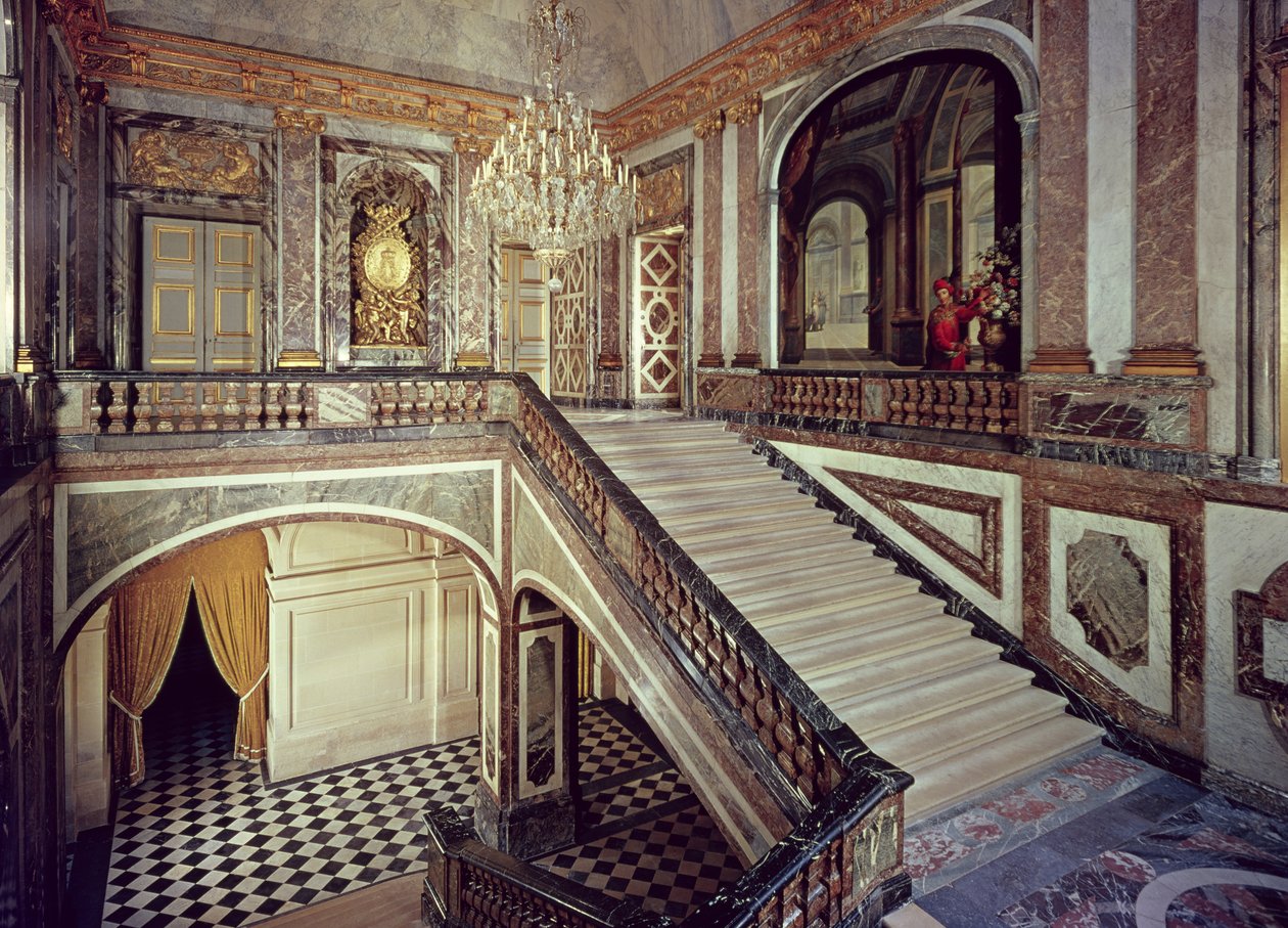 Queens-trappen, ca. 1679 av French School