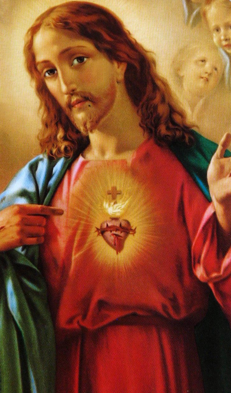 Jesu hellige hjerte, 1800-tallet av French School