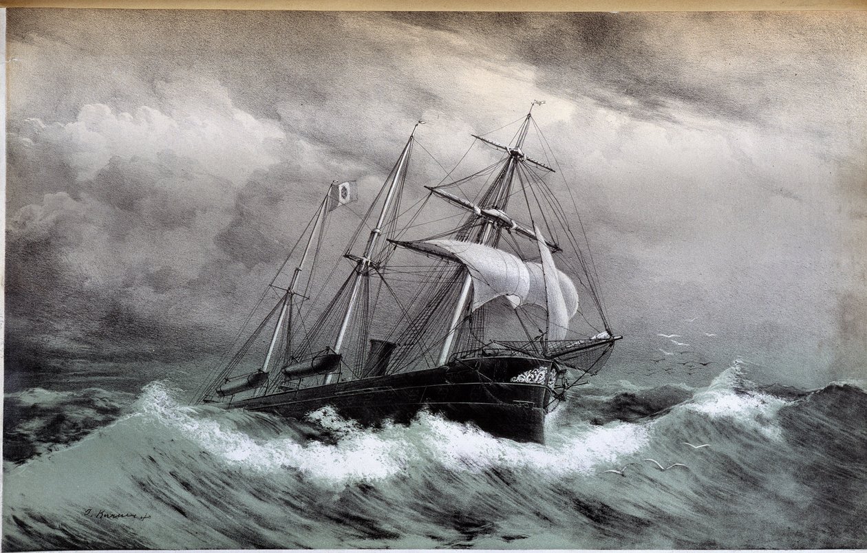 "San Martino", rundt 1850 av French School