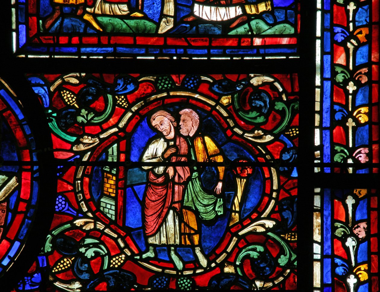 St Martin-vinduet: dekorativt (w20) av French School