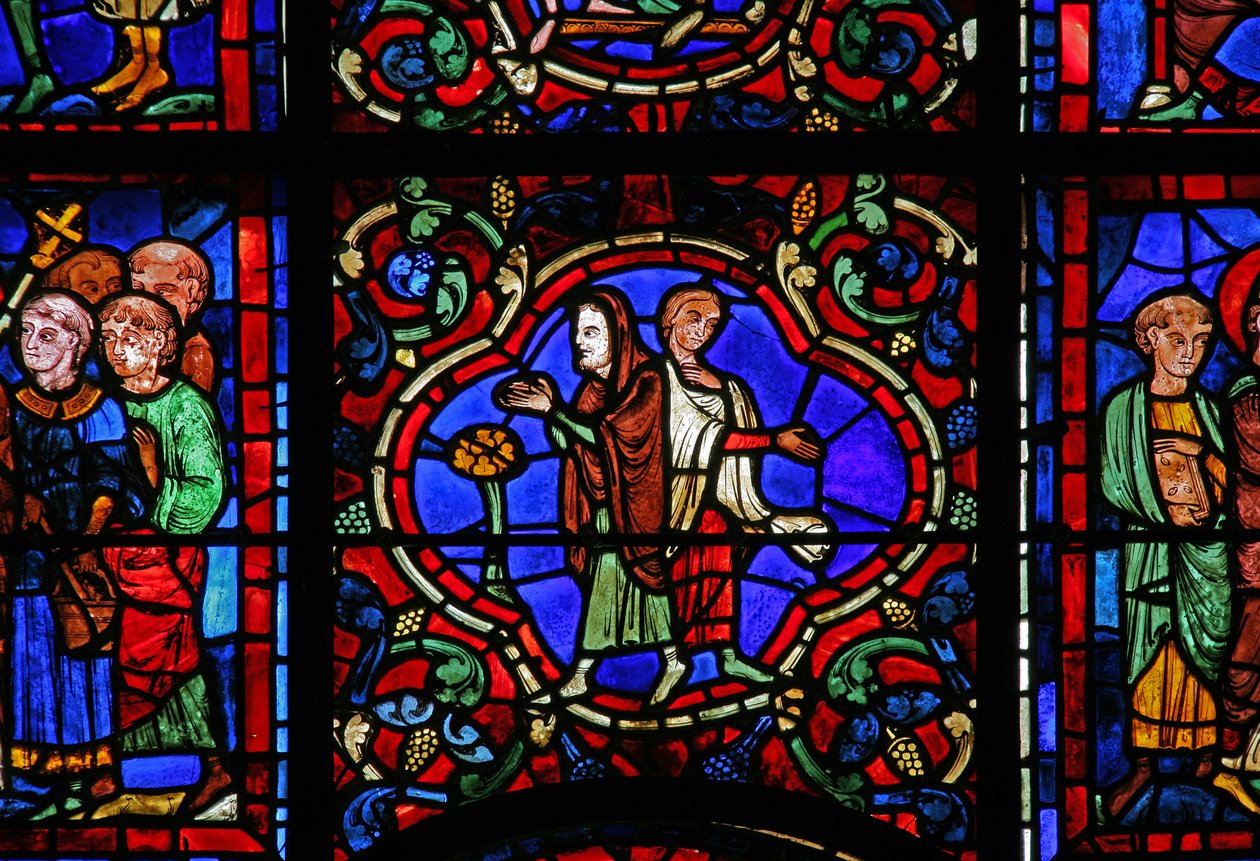 St Martin-vinduet: dekorativt (w20) av French School