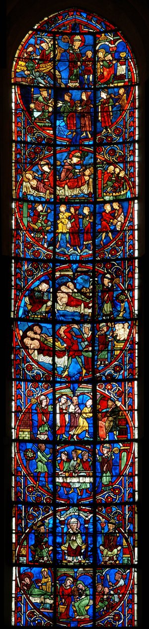 St. Nicholas-vinduet av French School