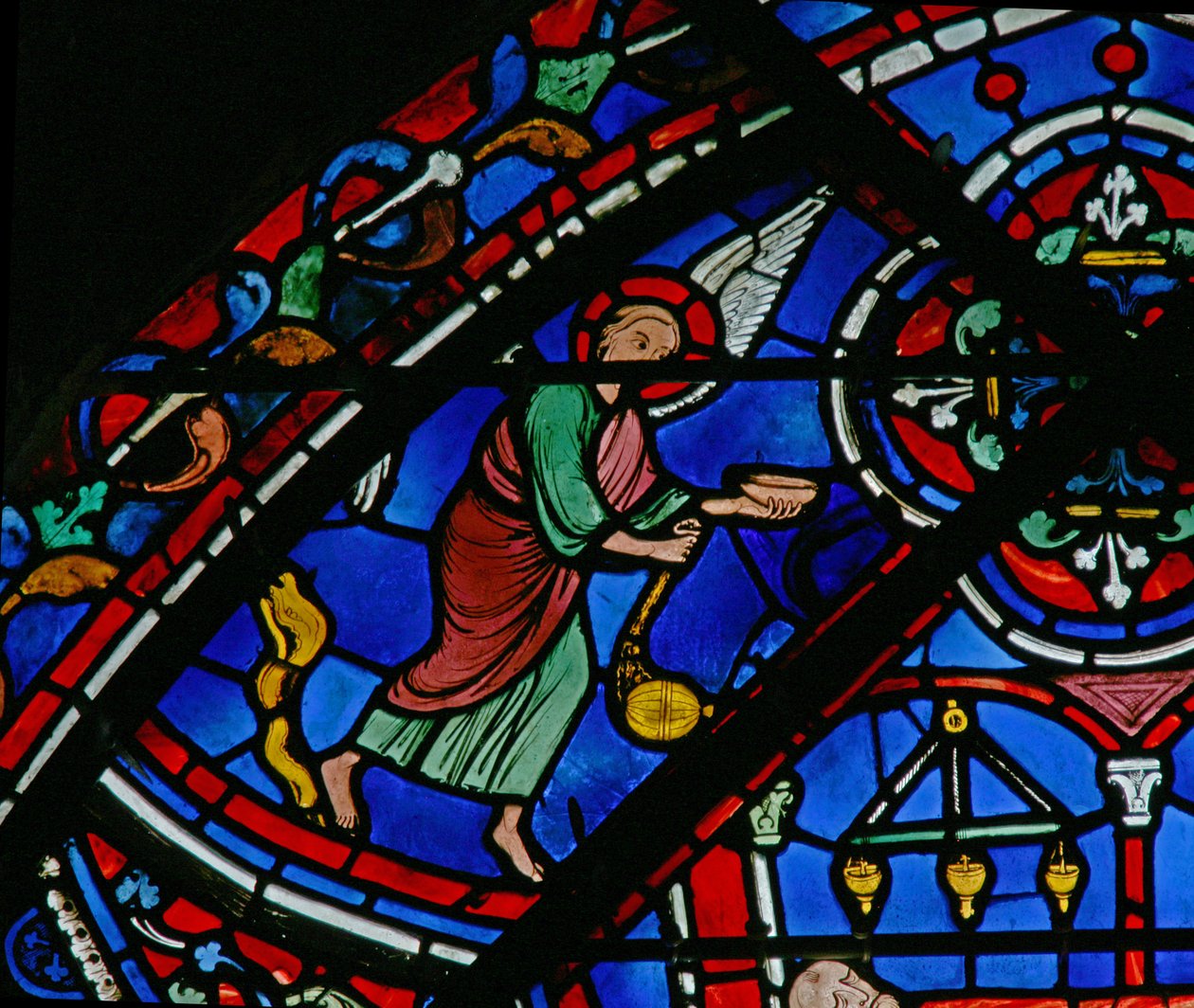 St Thomas-vinduet: engler går til St Thomas-graven (w23) av French School