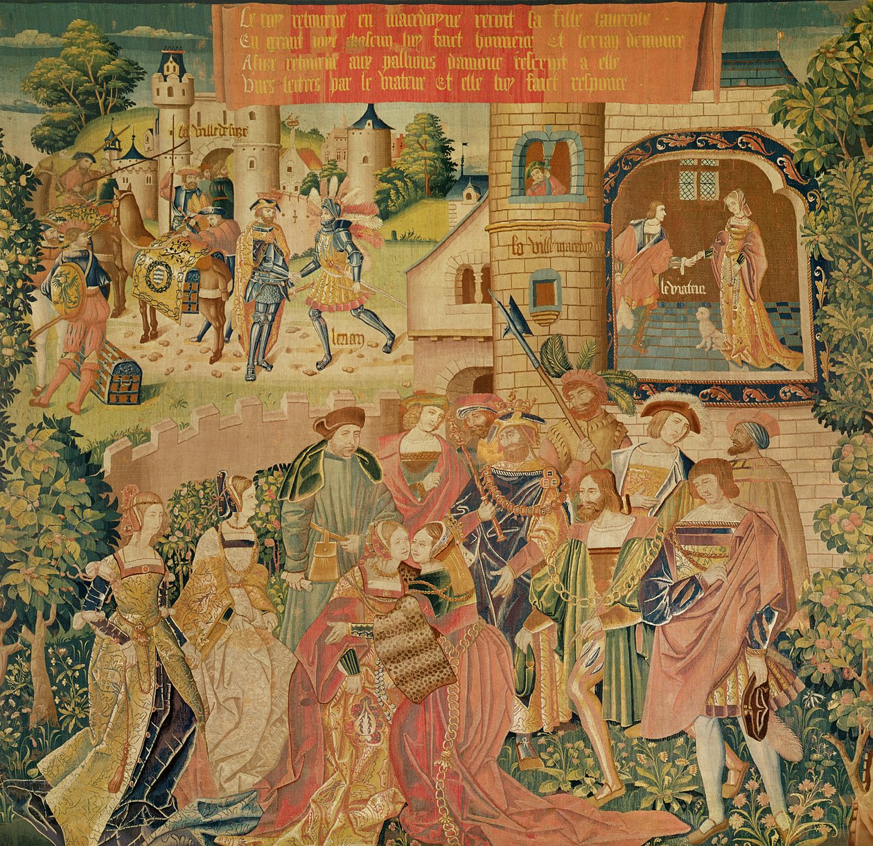 Historien om Perseus, 1400-1500-tallet av French School