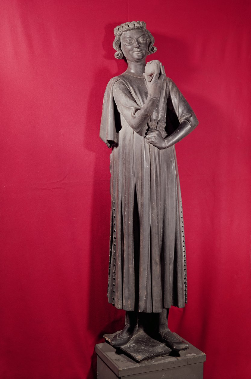 Fristeren, fra Strasbourg-katedralen, ca. 1280-85 av French School