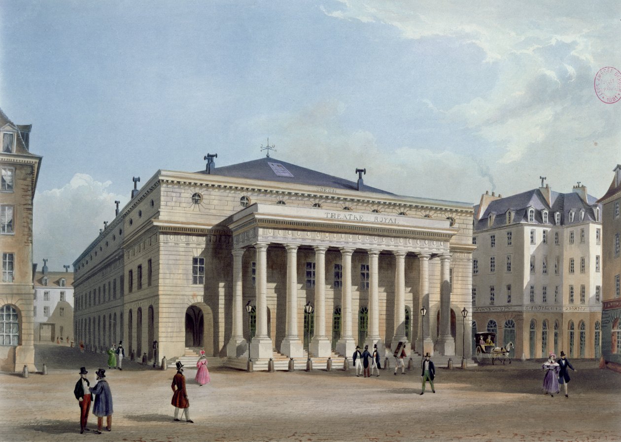Theatre de lOdeon, ca. 1830-40 av French School