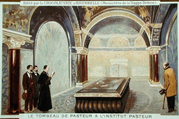 The Tomb of Louis Pasteur (1822-95) i l