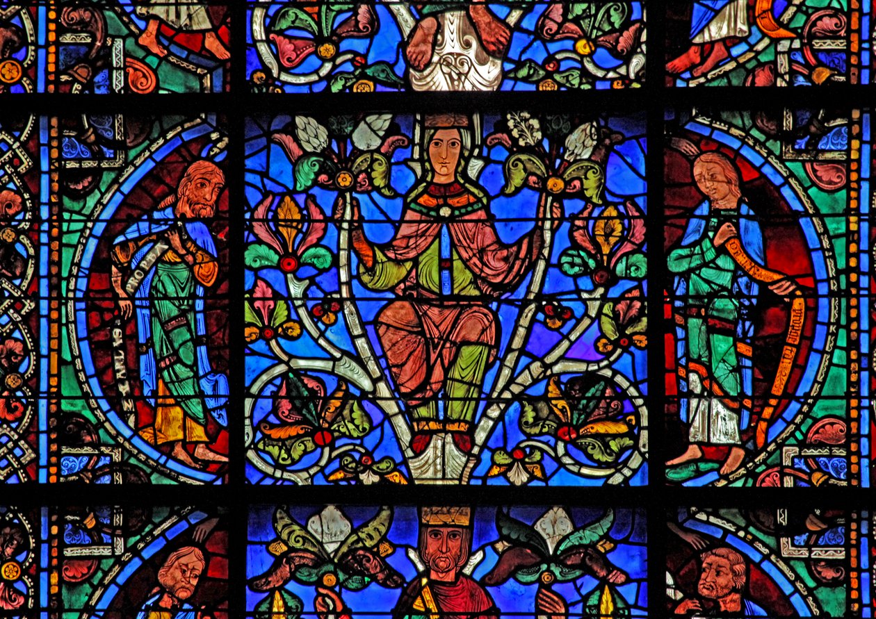 Isais tre: En profet, jomfru Maria, Daniel (w49) av French School