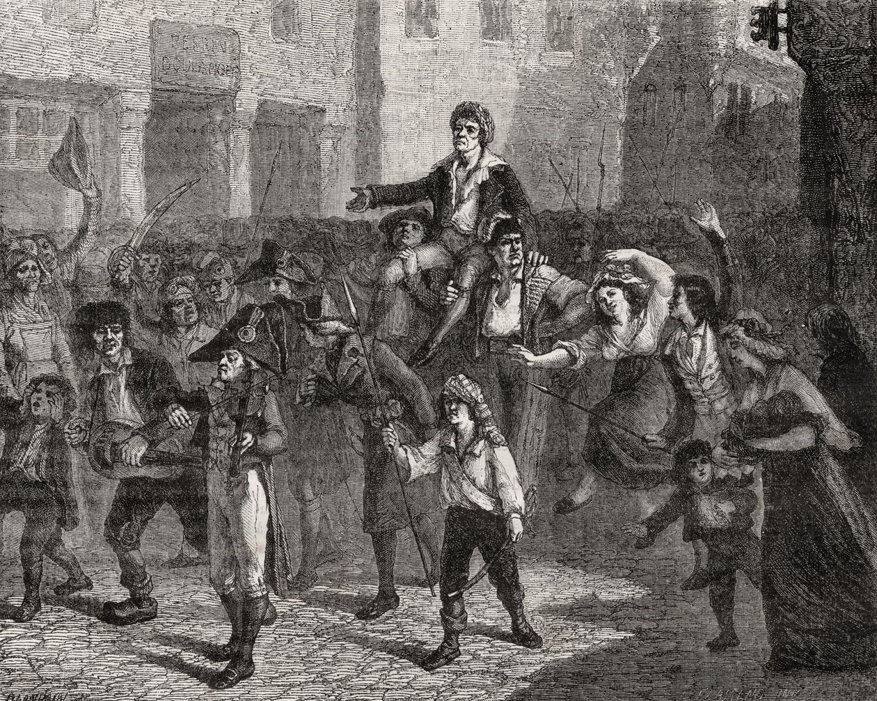 The Triumph of Marat, 24. april 1793, fra 
