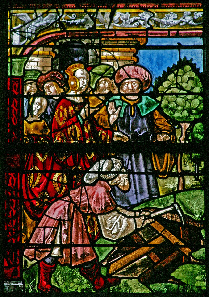 The Triumph of the Cross: St Helen at the Finding of the Cross av French School