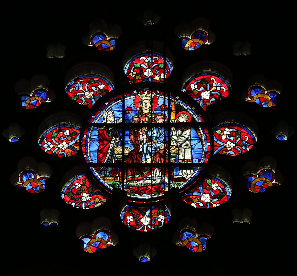 The Virgin & Child (w118) av French School