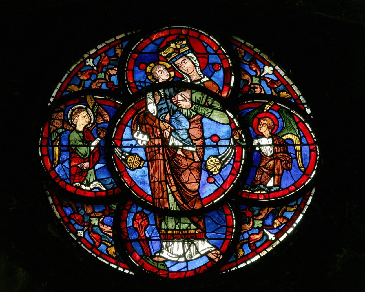 Jomfruen og barnet av French School