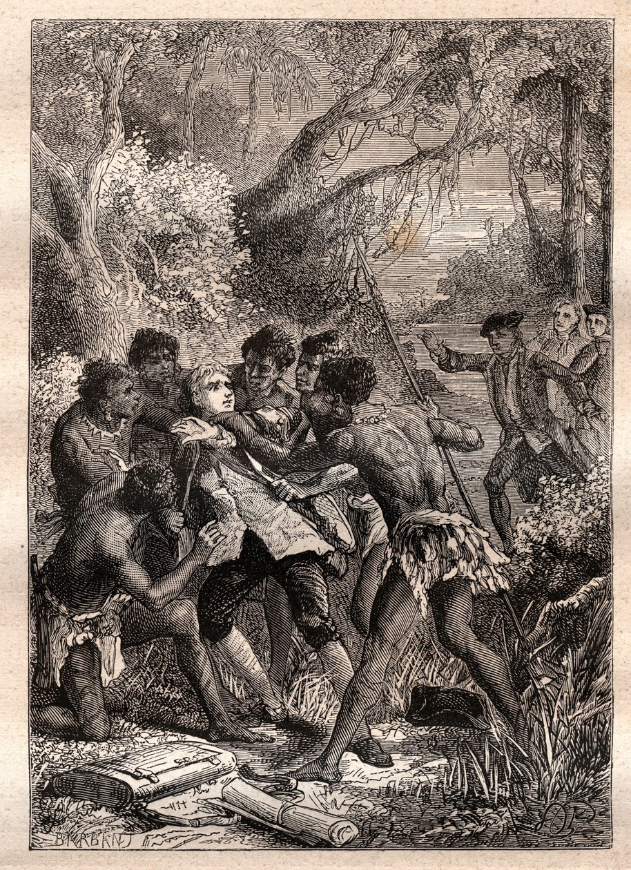 Eventyret til Barre: følgesvenn av botaniker Philibert Commerson, Jeanne Barret (eller Bare, Baret, nee Barer) passerer som hans betjent, under navnet "" Jean Barre", for å følge ham på ekspedisjonen ledet av Bougainville i 1766 og deres bedrag var disco av French School
