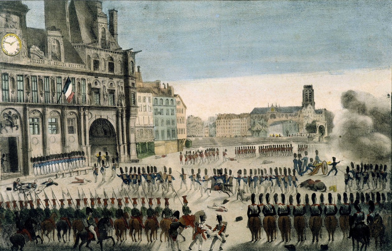 Angrepet på Hôtel de Ville de Paris 28. juli av French School