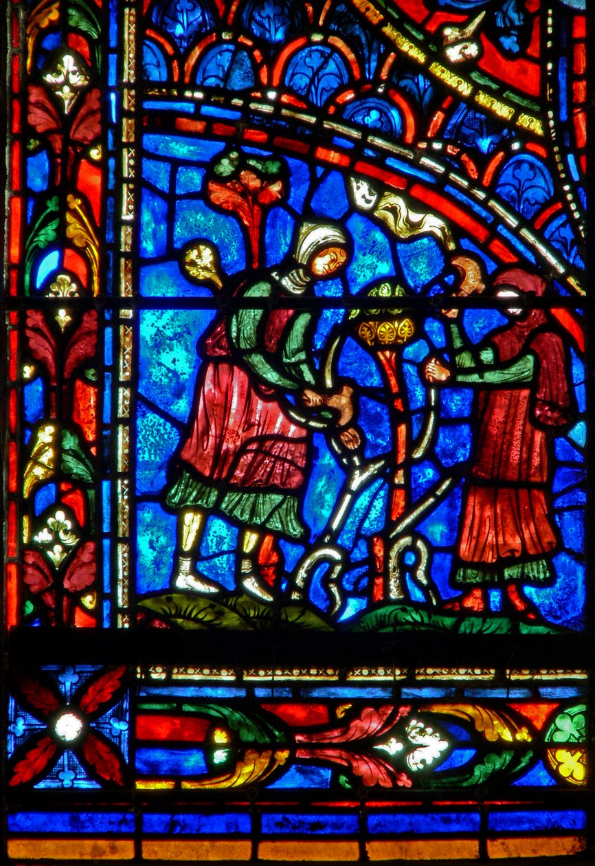 Giverne - vinboere i arbeid som beskjærer vinstokkene (w28b) av French School