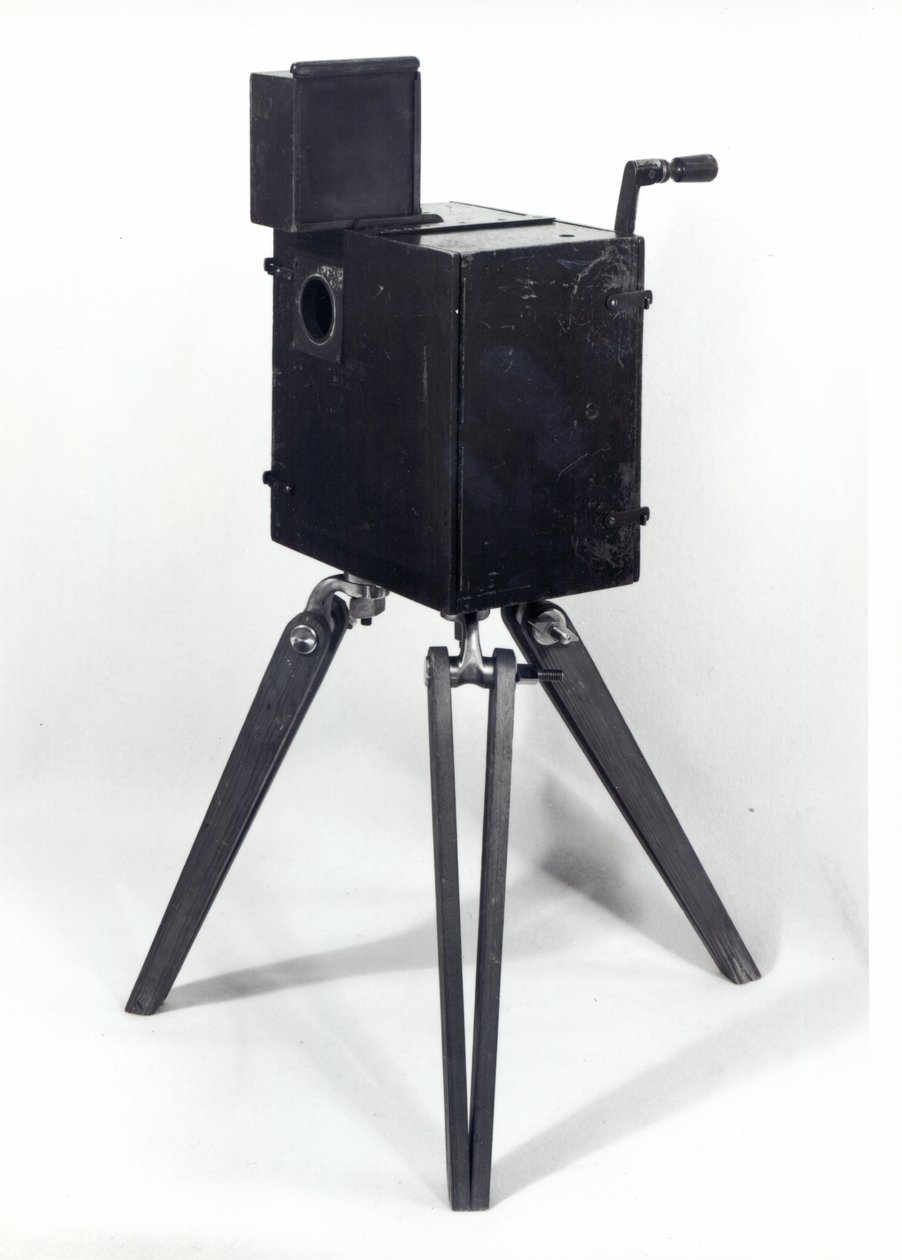 Den første Lumiere-kinematografen (tre og metall) av French School