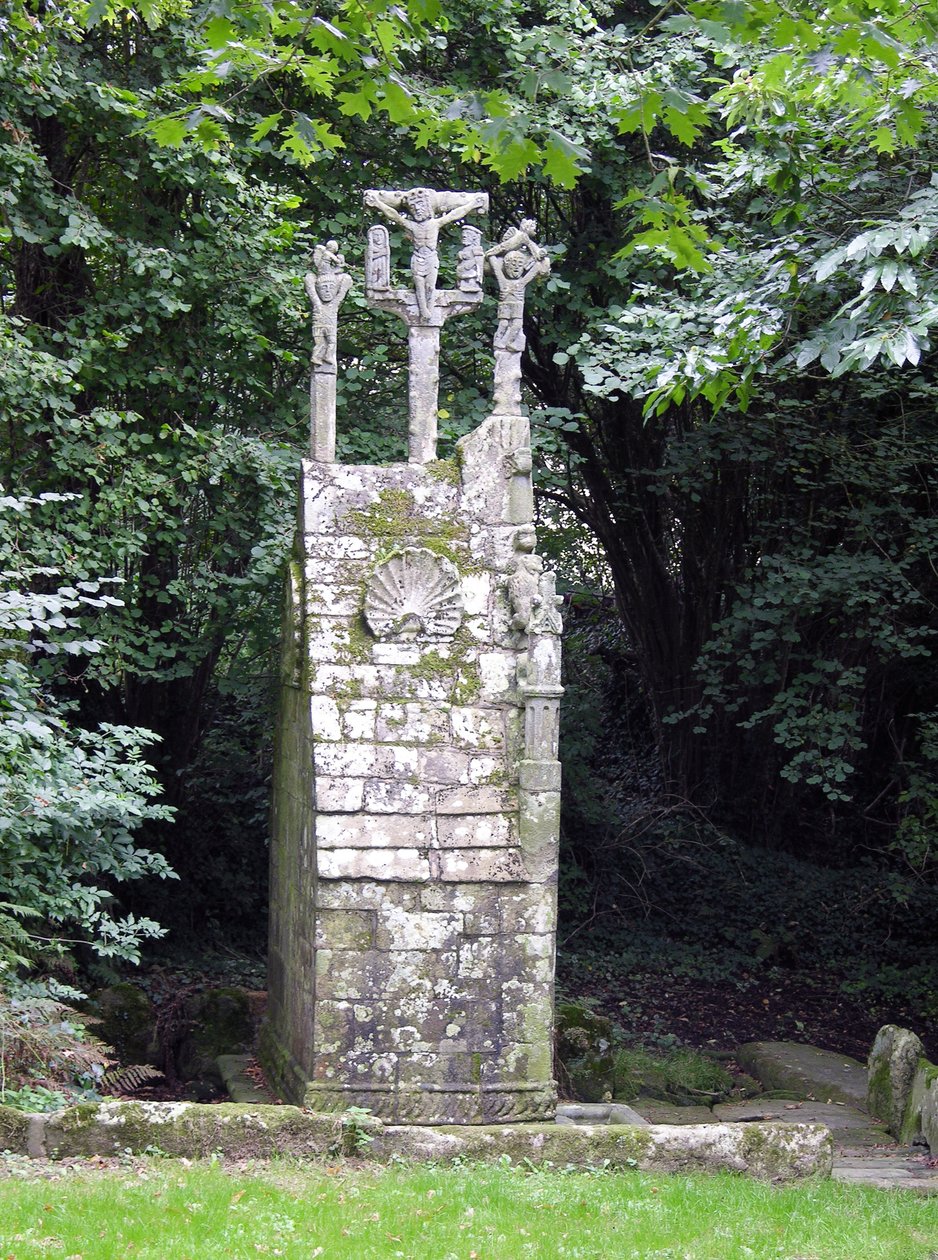 Fontenen til Chapelle de La Trinite av French School