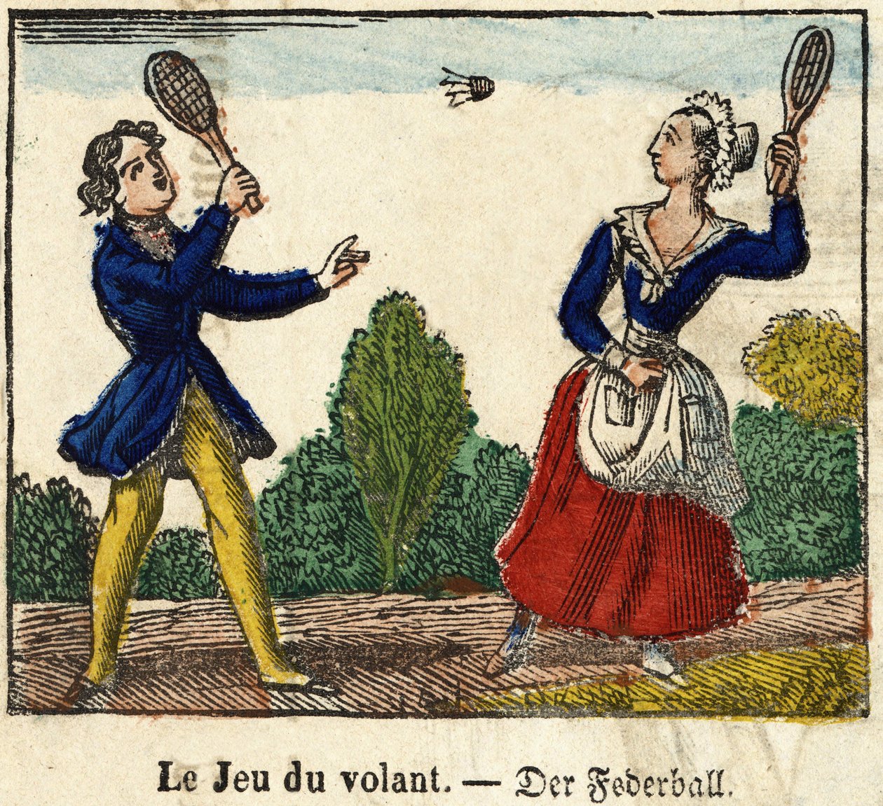 The game of the wheel av French School