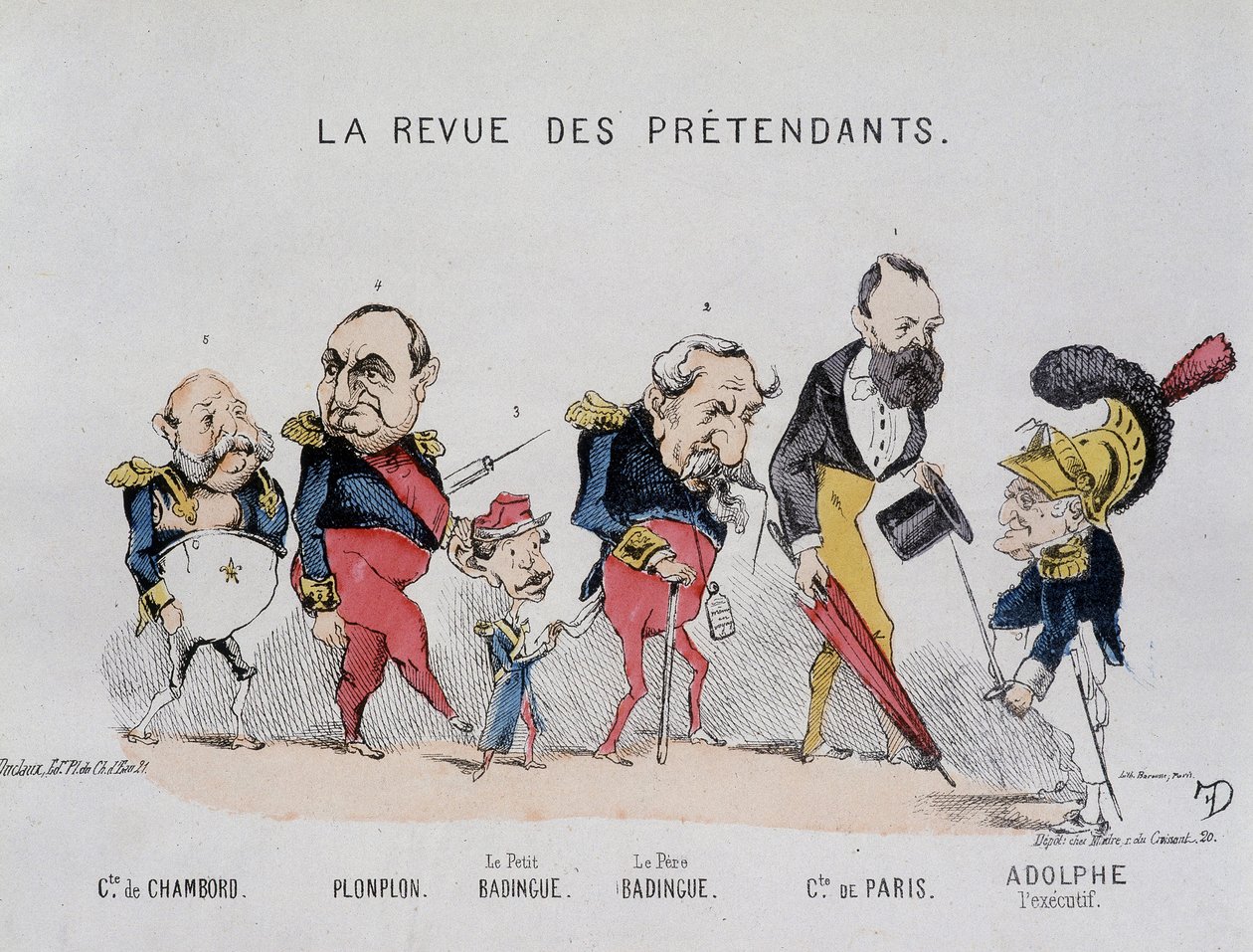 Magasinet til pretendantene - greven av Chambord (Henri Charles Ferdinand Marie Dieudonne d
