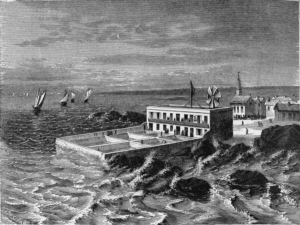 Det oseanografiske laboratoriet til Concarneau. I "Album of Science"", Editions Jouvet av French School