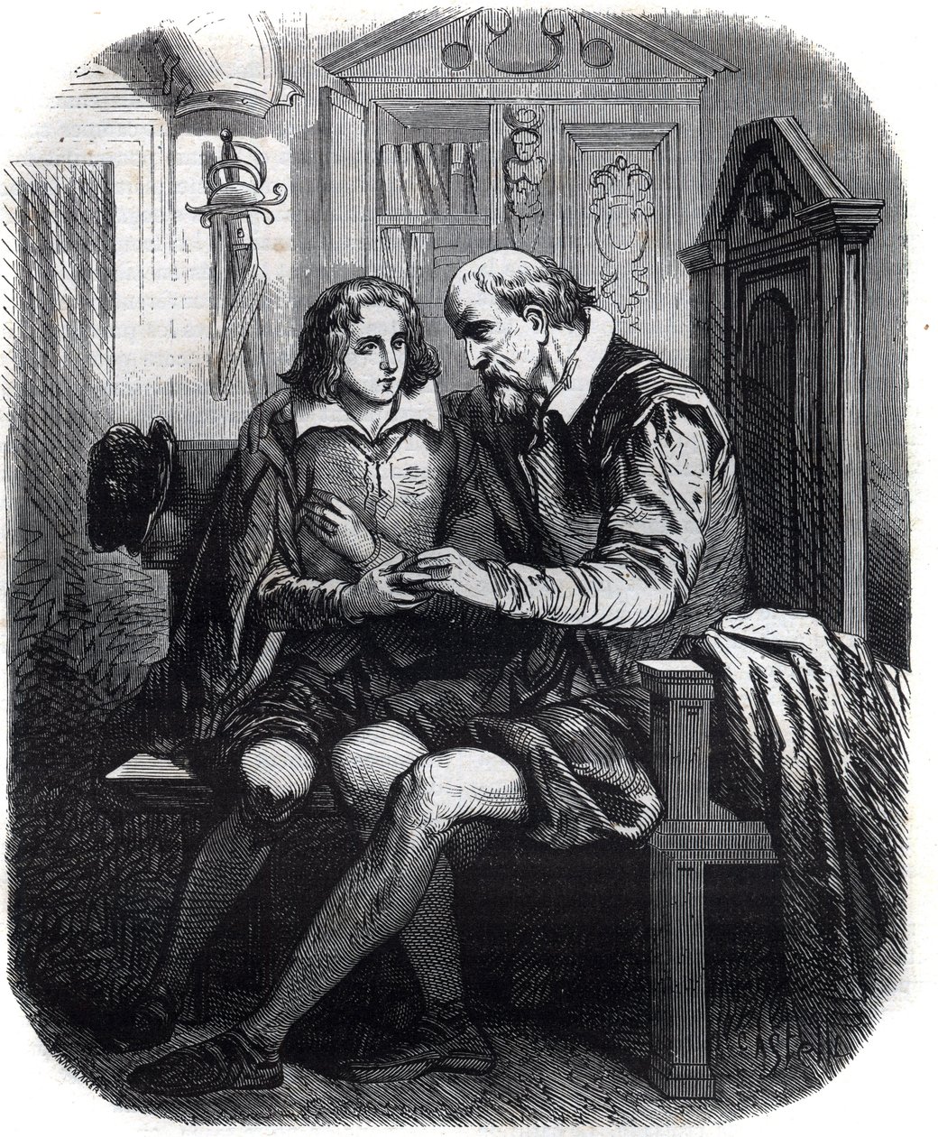 Syndene til pave Pius II (Enea Silvio Piccolomini, Aeneas Sylvius av French School