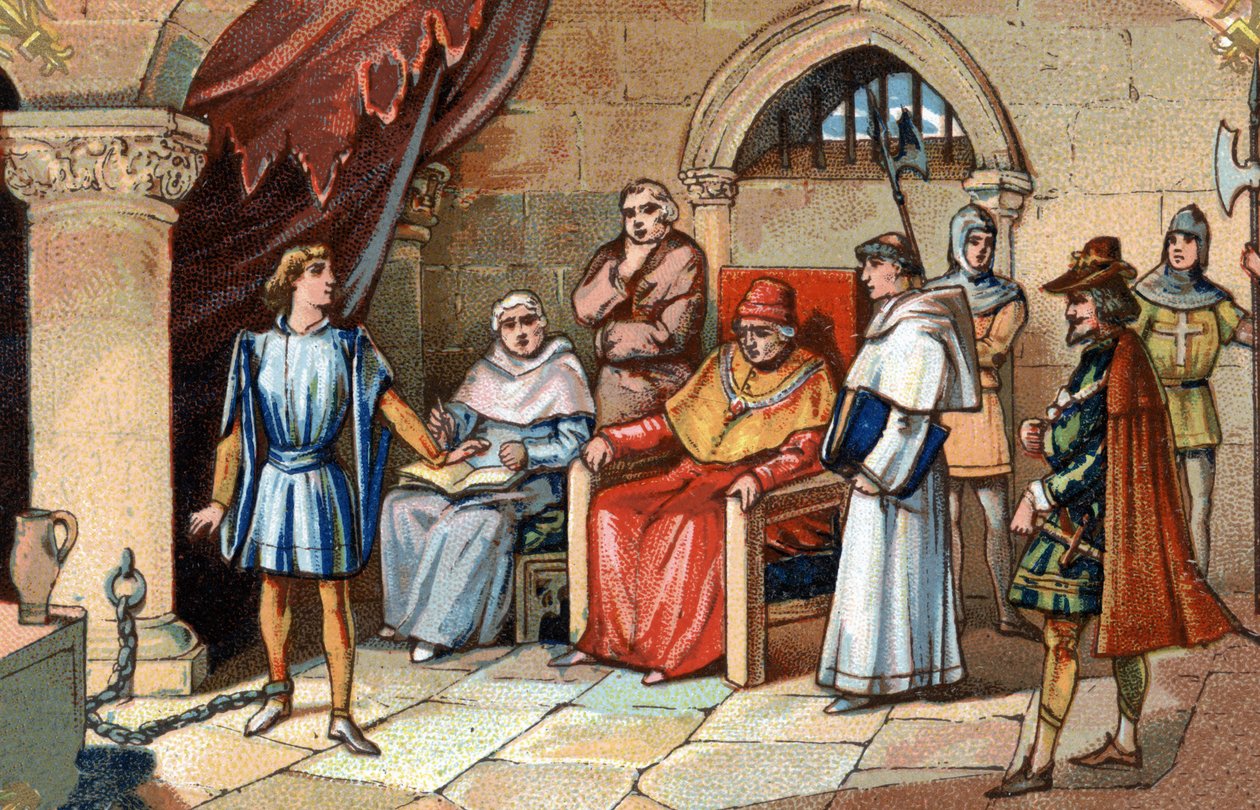 The trial of Joan of Arc on May 28 av French School