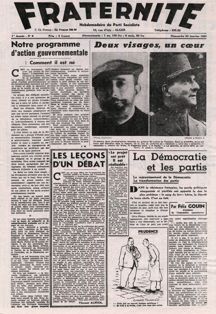 Sosialistpartiets undergrunnsliv av French School