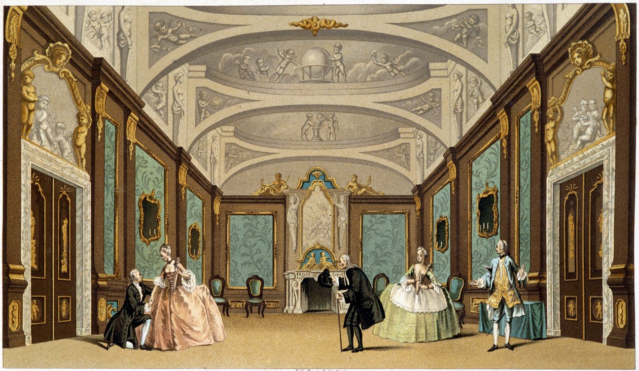 Teaterscene, Frankrike av French School