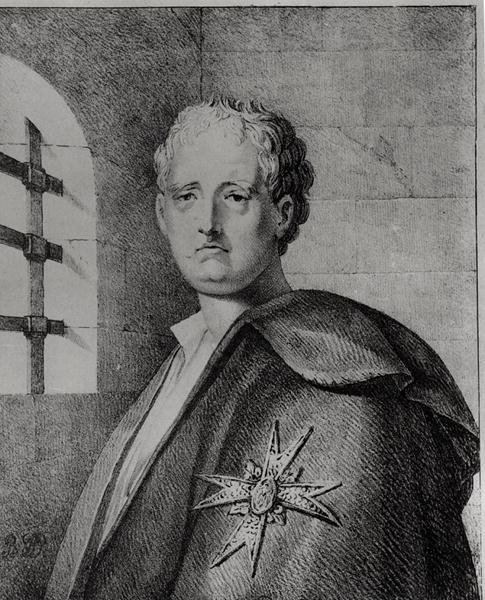 Thomas-Arthur, Comte de Lally (1702-66) i fangehullet sitt av French School