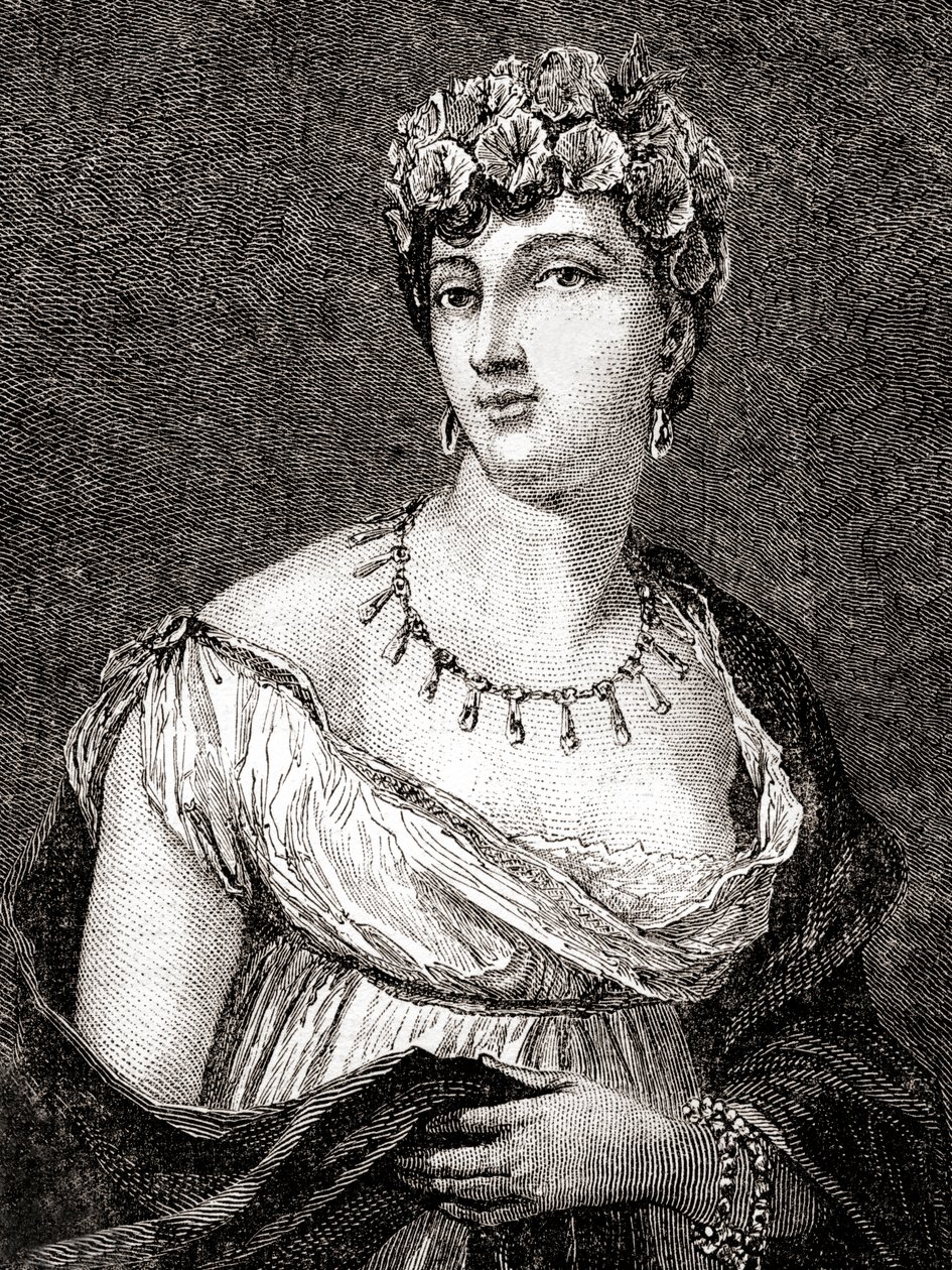 Thérésa Cabarrus, Madame Tallien, fra History of the French Revolution av Louis Blanc av French School