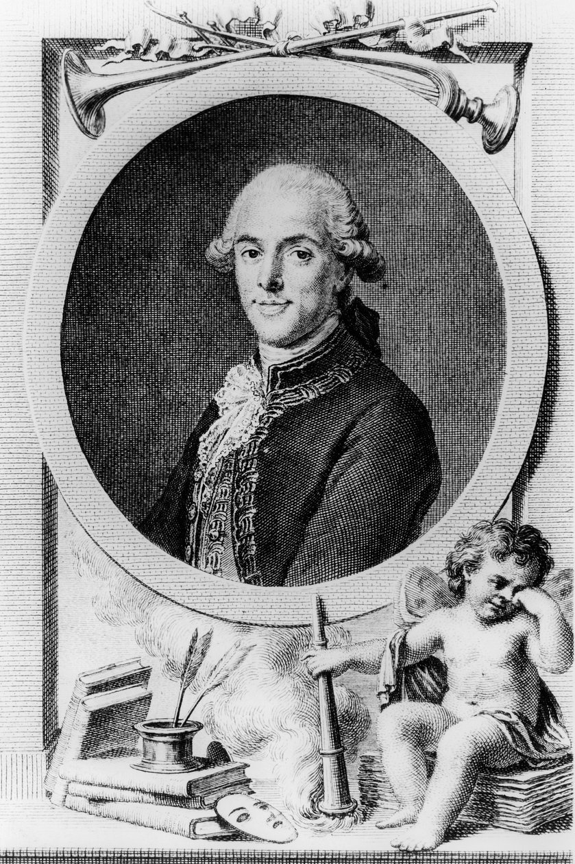 Tomas de Iriarte (engraving) av French School