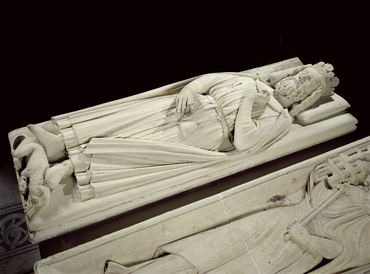 Tomb of Clovis I (465-511) av French School