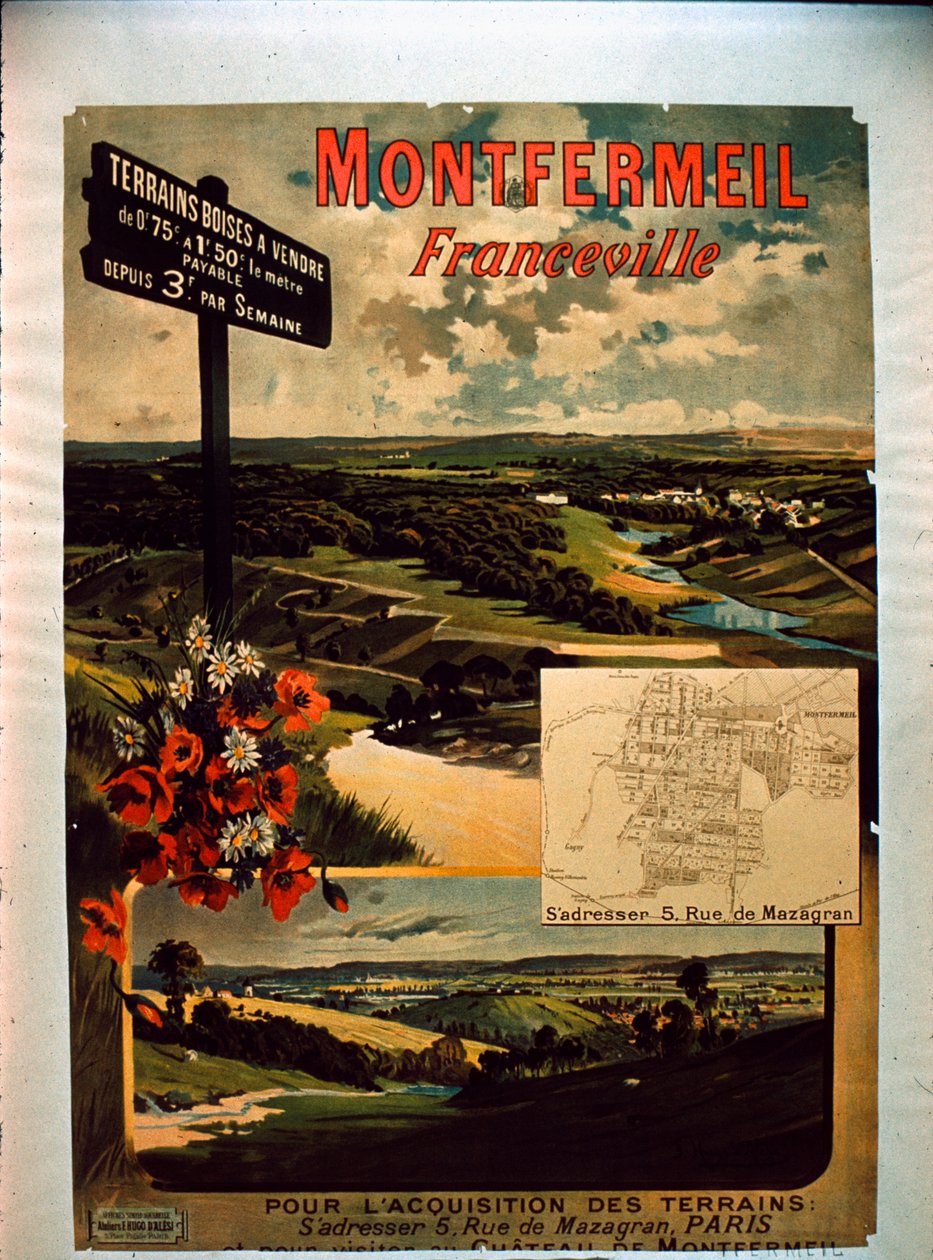 Turistplakat av Montfermeil av French School