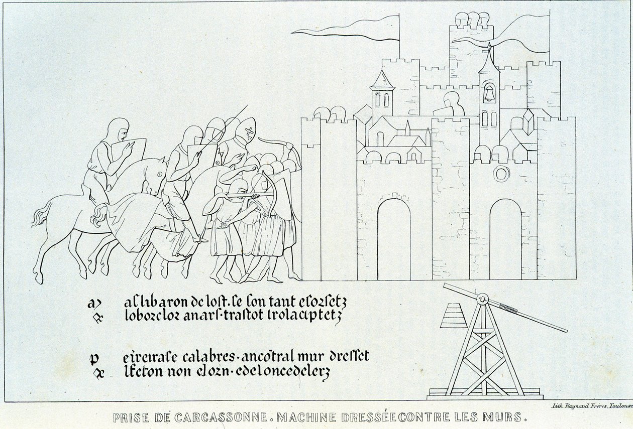 Hentet fra Carcassonne av French School