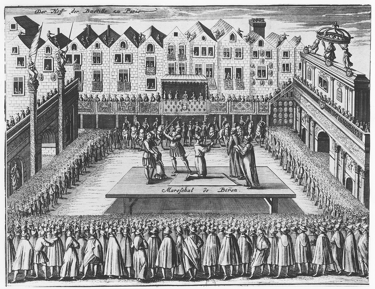 Rettssak og henrettelse av Charles de Gontaut, Duc de Biron av French School