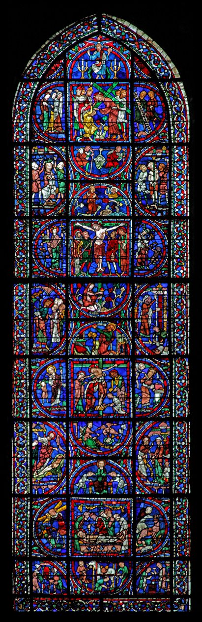 Typologisk vindu (w37) av French School