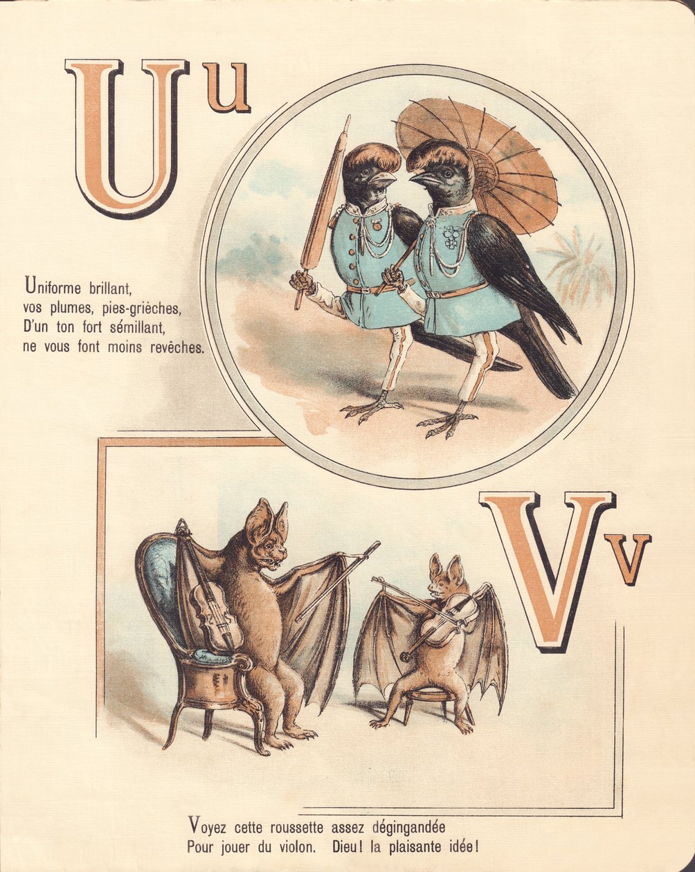 I V: Urubu, uniform, vampyr, fiolin av French School